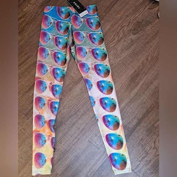 TEREZ SUNNIES LEGGINGS GIRLS SZ LARGE - Picture 4 of 4